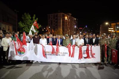 Rektörümüz Prof. Dr. Alkış, 15 Temmuz Demokrasi ve Milli Birlik Günü etkinliklerine katıldı 