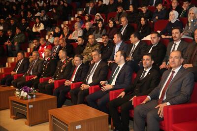 Rektörümüz Prof. Dr. Alkış Çanakkale Zaferi için düzenlenen programa katıldı