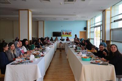 Rektörümüz Prof. Dr. Alkış, kadın personellerle kahvaltıda bir araya geldi