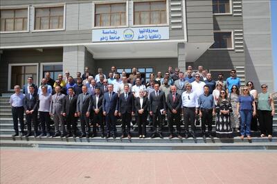 Rektörümüz Prof. Dr. Alkış ve beraberindeki heyet Zaho’da çok sıcak karşılandı