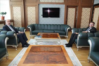 Şırnak Milli Eğitim İl Müdürü Aydın, Rektörümüz Prof. Dr. Alkış’ı ziyaret etti